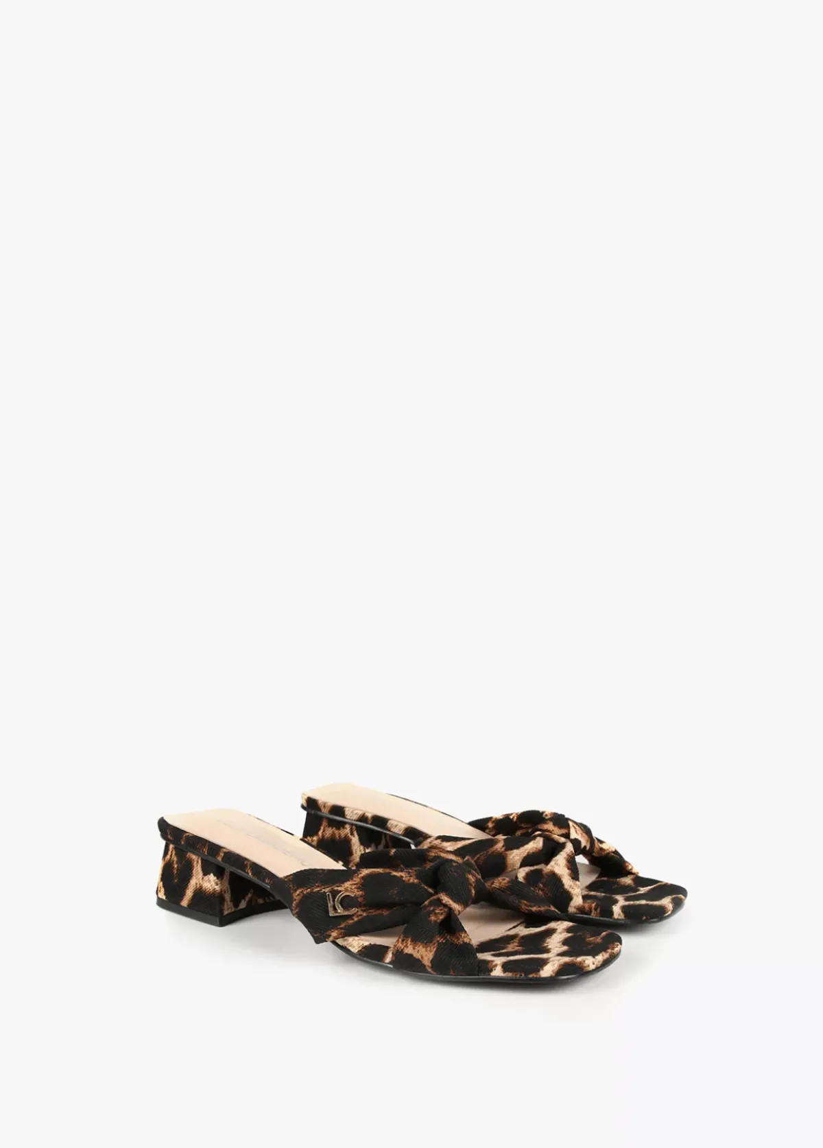 Sale Sandalia estampado animal Calzado