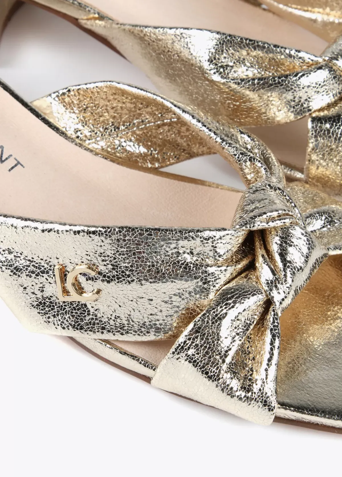 Discount Sandalia metalizada Calzado