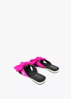 New Sandalia plana con lazo Calzado