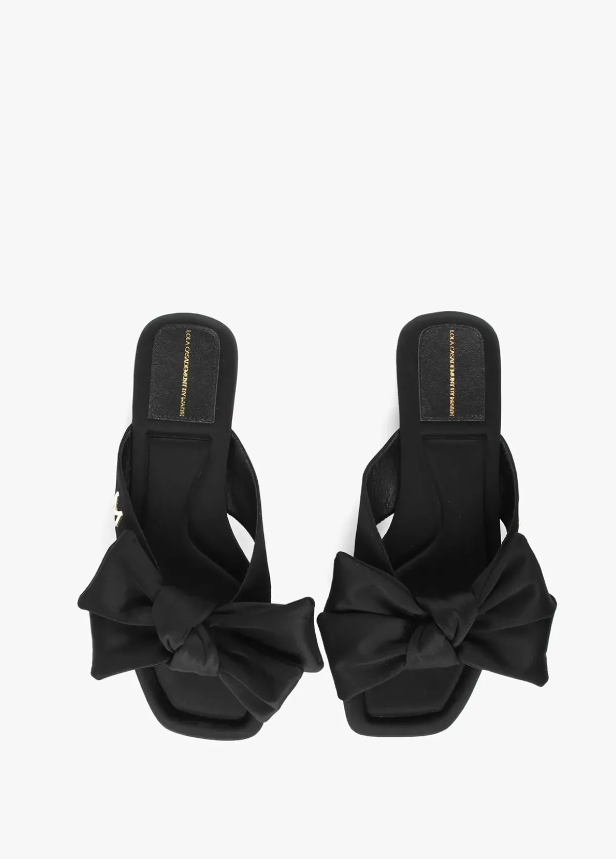 Outlet Sandalia plana con lazo Calzado