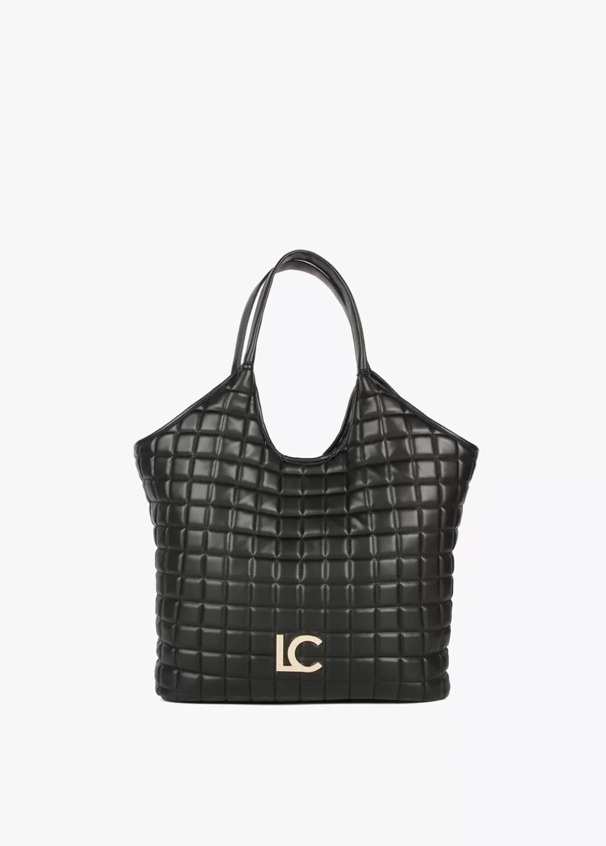 Discount Shopper acolchado de cuadros Bolsos De Hombro|Bolsos Shopper