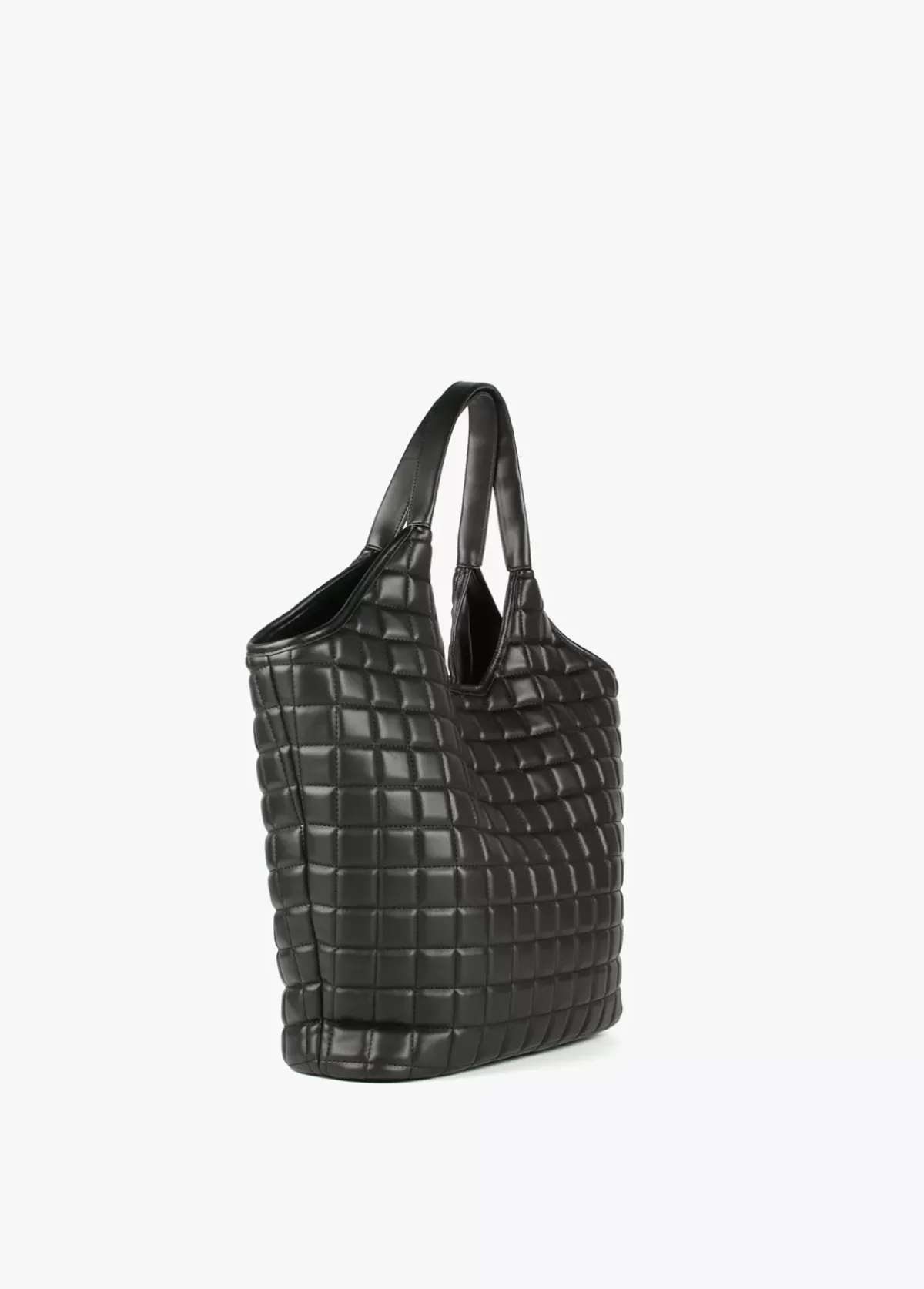Discount Shopper acolchado de cuadros Bolsos De Hombro|Bolsos Shopper