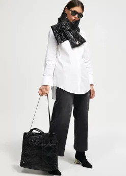 New Shopper acolchado efecto brillante Bolsos Shopper|Bolsos De Hombro