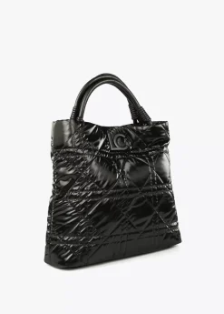 New Shopper acolchado efecto brillante Bolsos Shopper|Bolsos De Hombro