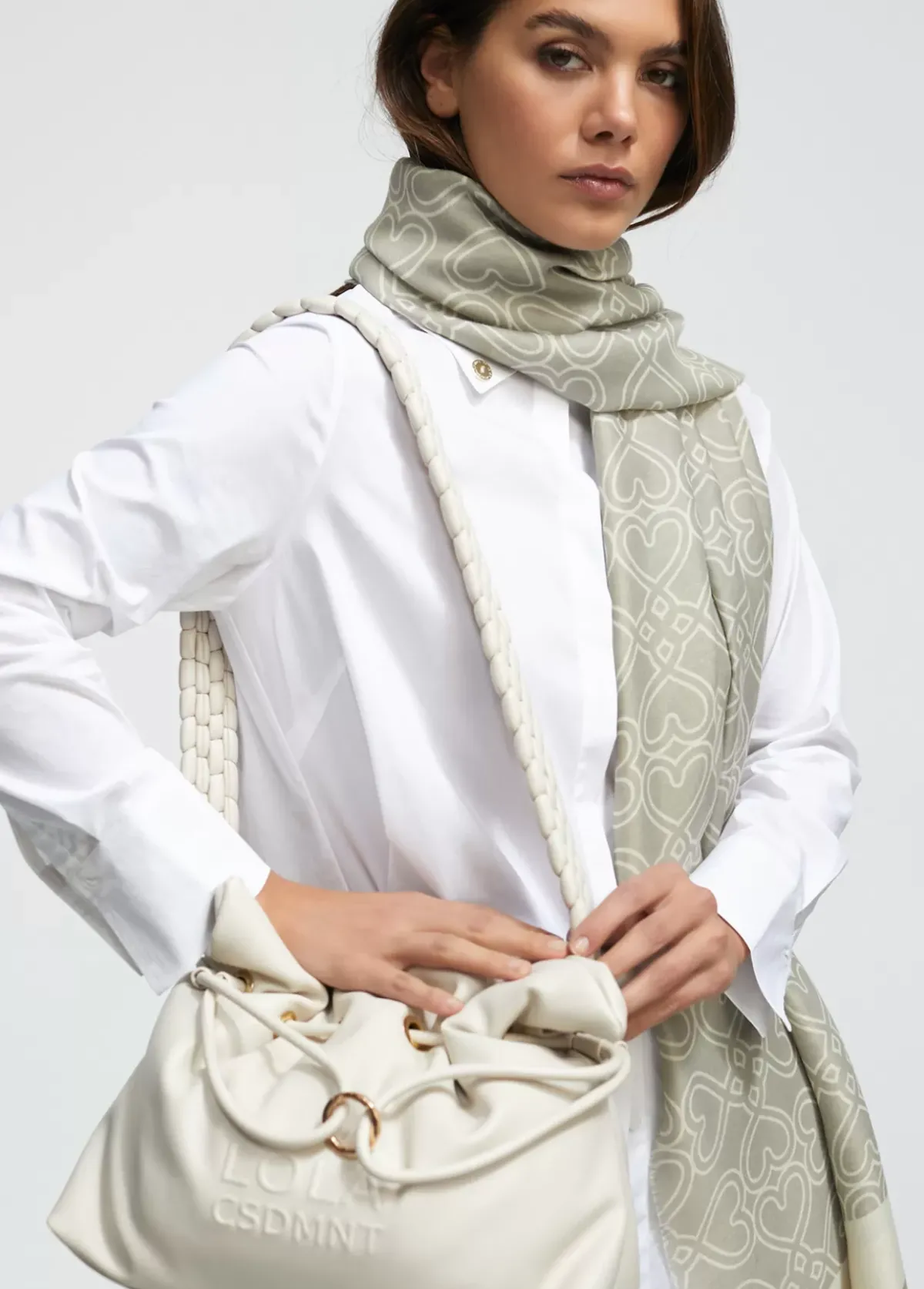 Shopper asa trenzada Bolsos Shopper|Bolsos De Hombro