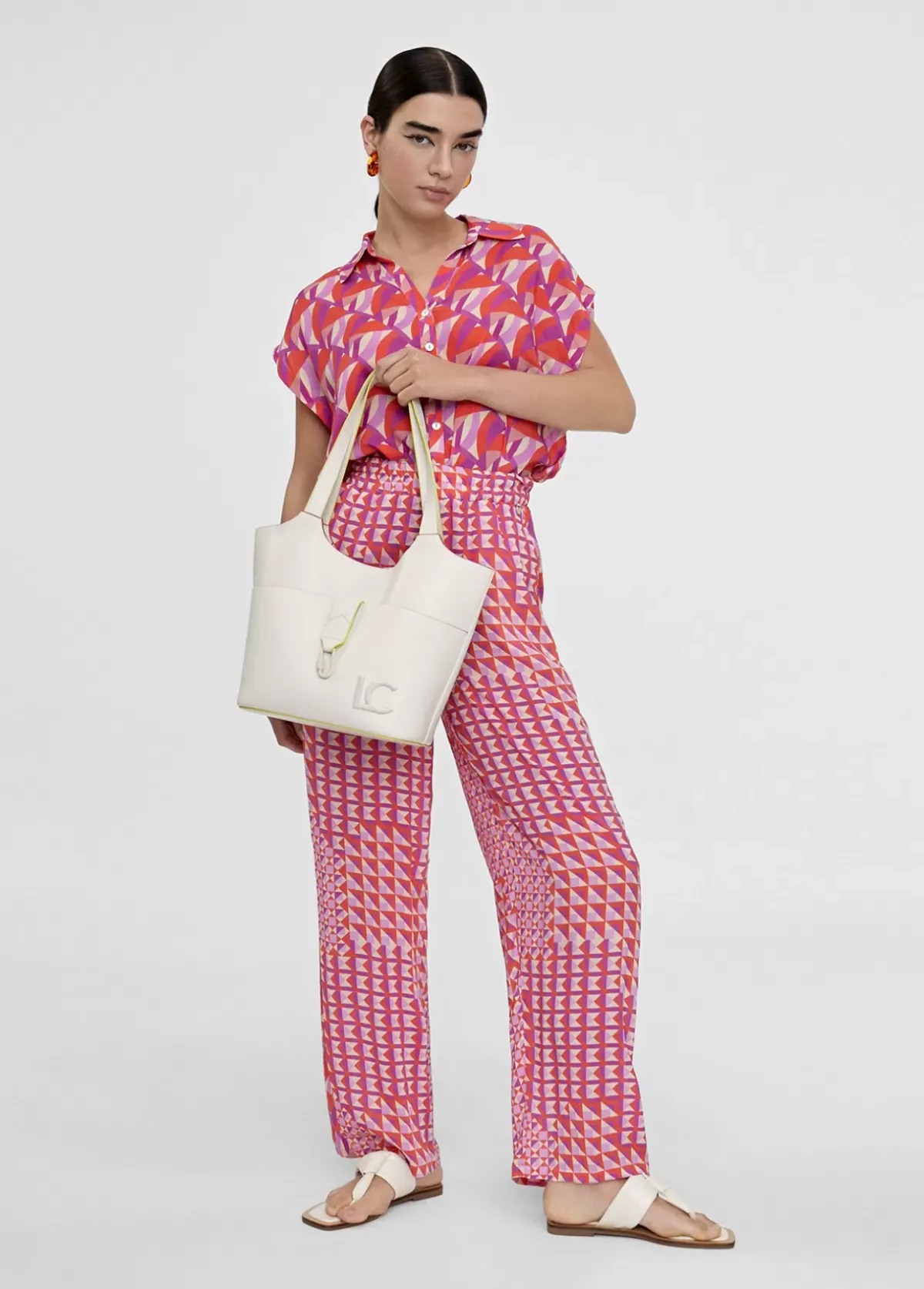 Sale Shopper detalles contraste Bolsos