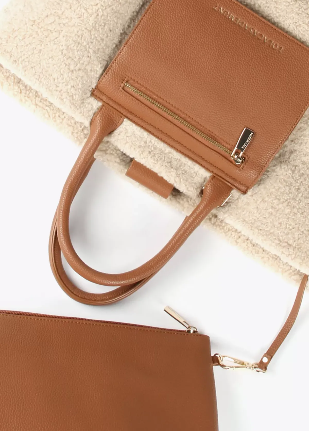 Clearance Shopper de borreguito Bolsos Shopper|Bandoleras