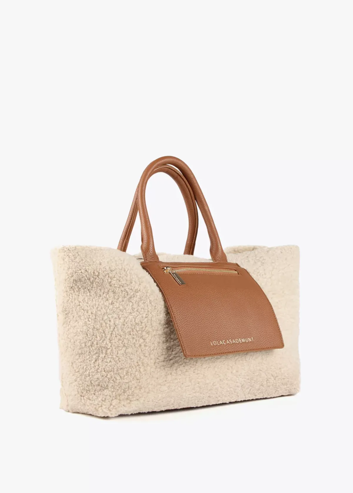 Clearance Shopper de borreguito Bolsos Shopper|Bandoleras