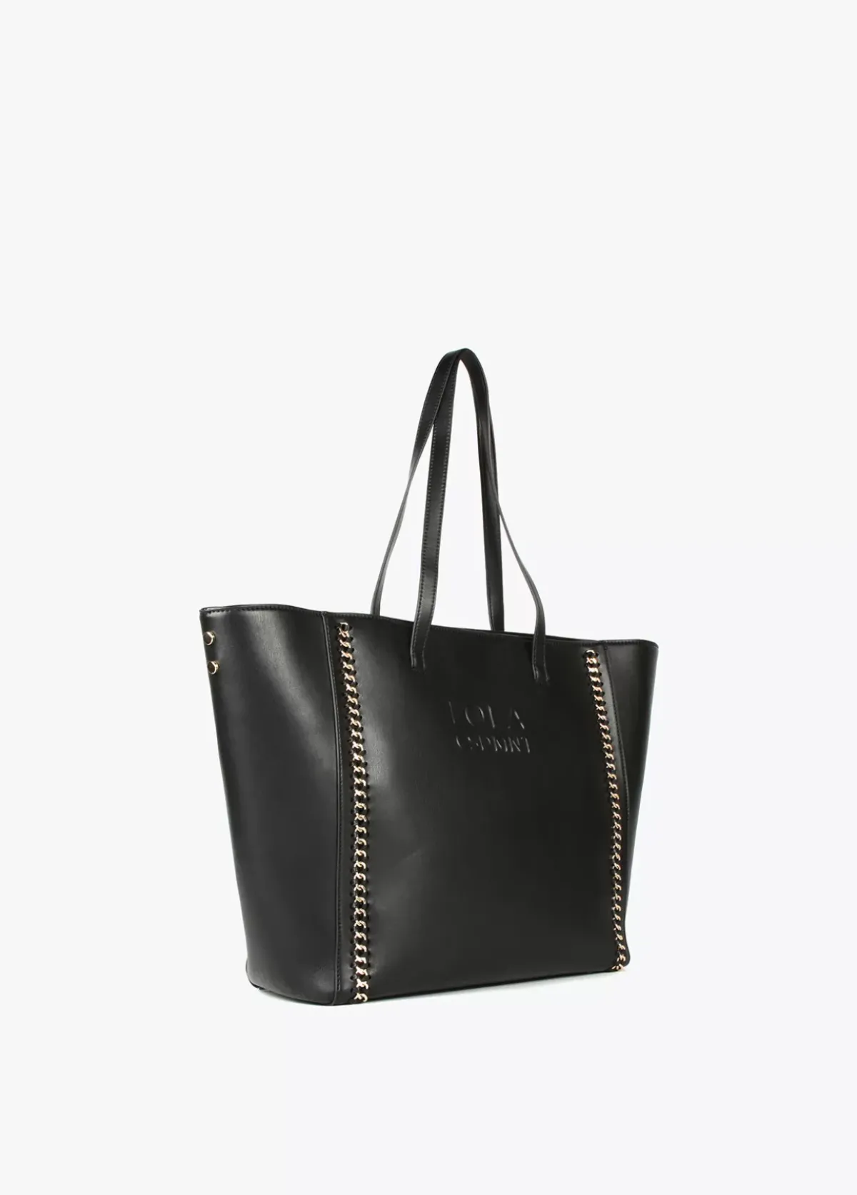 Shopper detalle cadenas Bolsos De Hombro|Bolsos Grandes