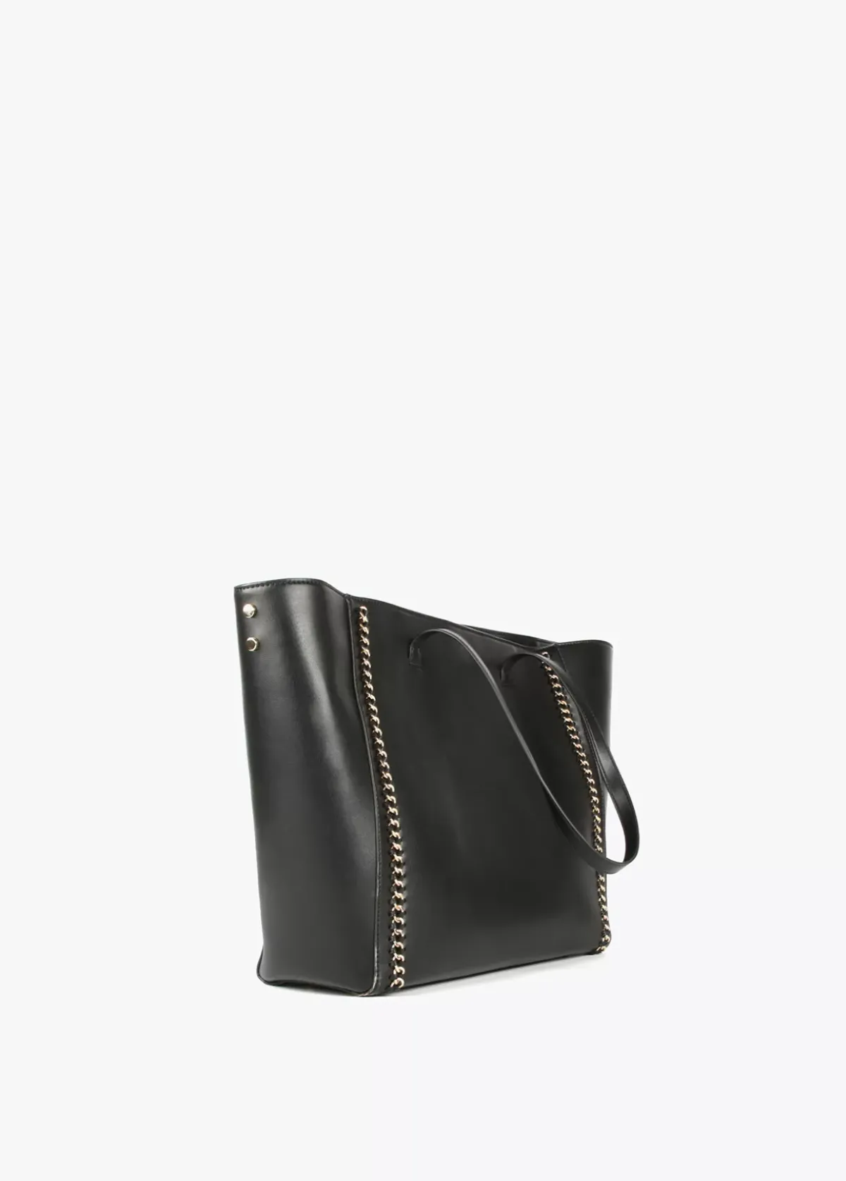 Shopper detalle cadenas Bolsos De Hombro|Bolsos Grandes