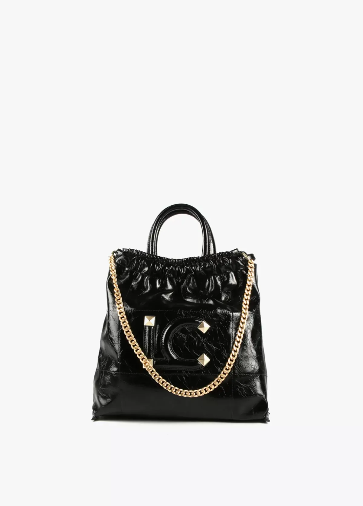 Sale Shopper efecto piel brillante Bolsos Shopper|Bolsos De Hombro