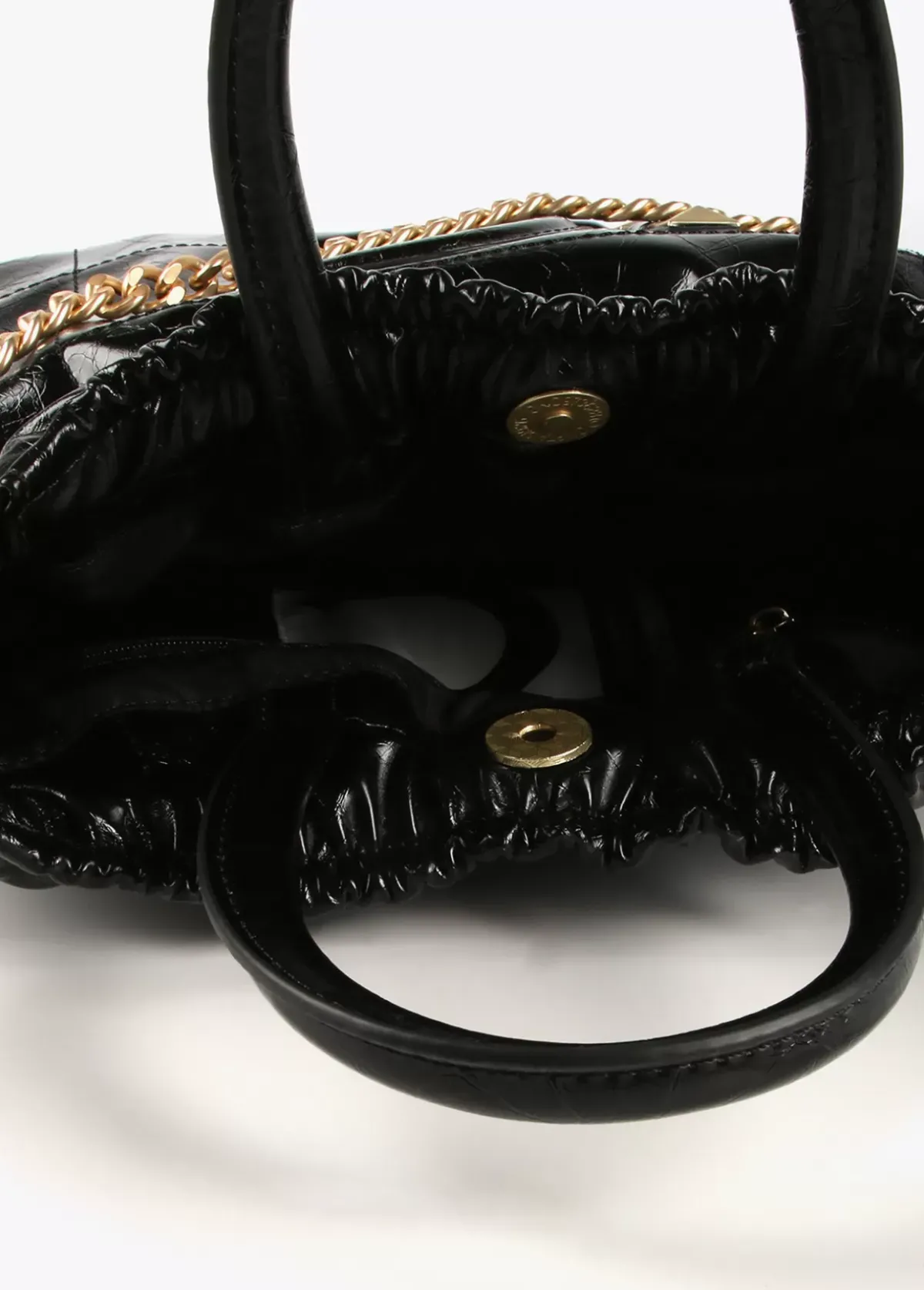 Sale Shopper efecto piel brillante Bolsos Shopper|Bolsos De Hombro