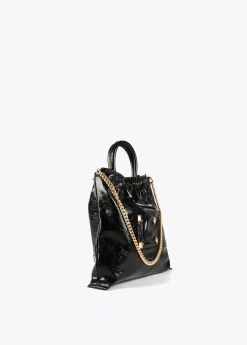 Sale Shopper efecto piel brillante Bolsos Shopper|Bolsos De Hombro