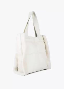 Outlet Shopper efecto piel y pelo Bolsos De Hombro|Bolsos Grandes