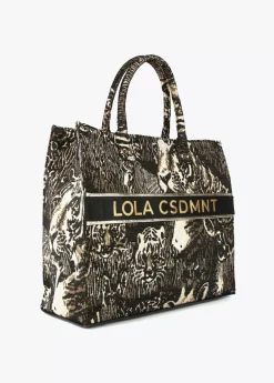 Shopper jacquard Animal Print|Bolsos Shopper
