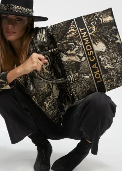 Shopper jacquard Animal Print|Bolsos Shopper