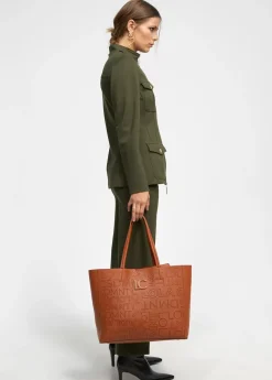 Clearance Shopper logo troquelado Bolsos Shopper|Bolsos De Hombro