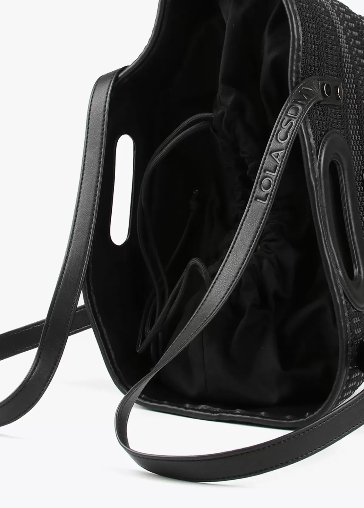 Sale Shopper material trenzado Bolsos