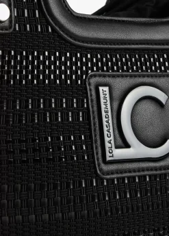 Sale Shopper material trenzado Bolsos