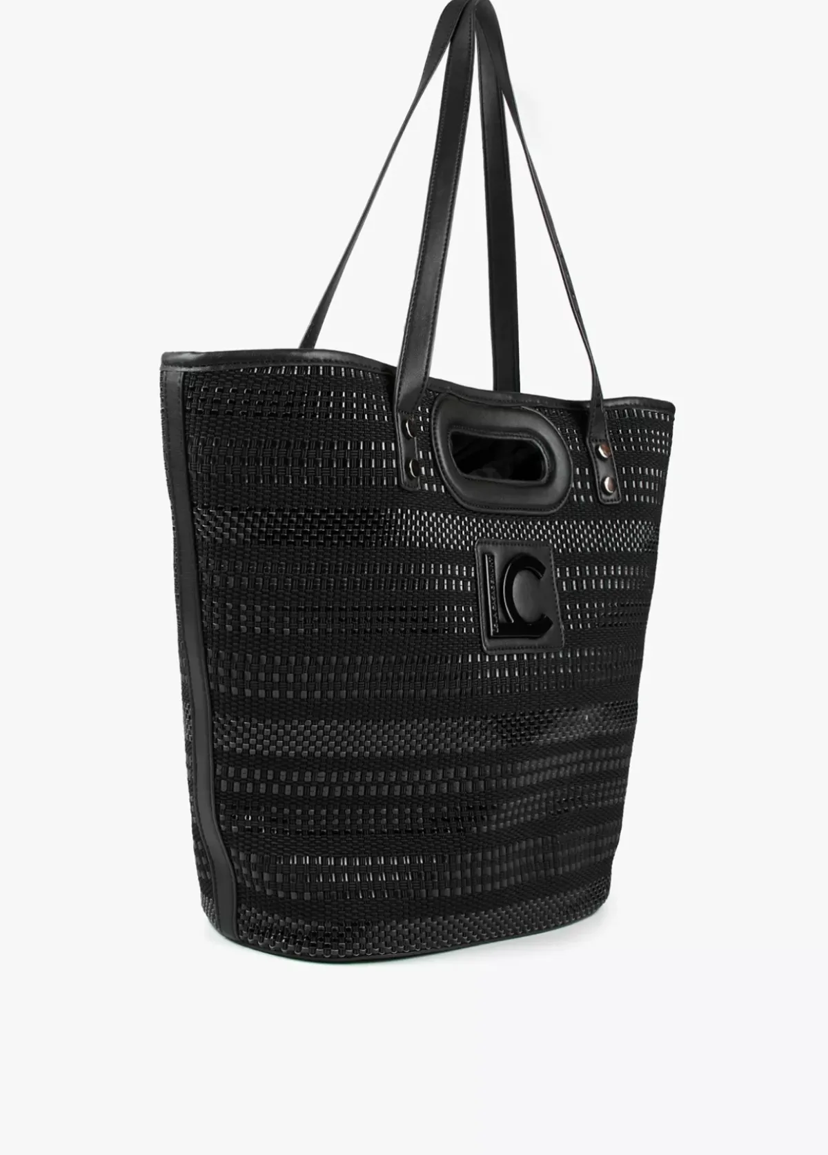 Sale Shopper material trenzado Bolsos