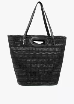 Sale Shopper material trenzado Bolsos