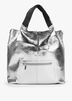 Discount Shopper metalizado Bolsos Shopper|Bolsos De Hombro