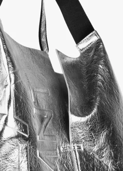 Discount Shopper metalizado Bolsos Shopper|Bolsos De Hombro