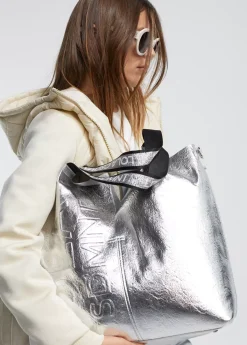 Discount Shopper metalizado Bolsos Shopper|Bolsos De Hombro