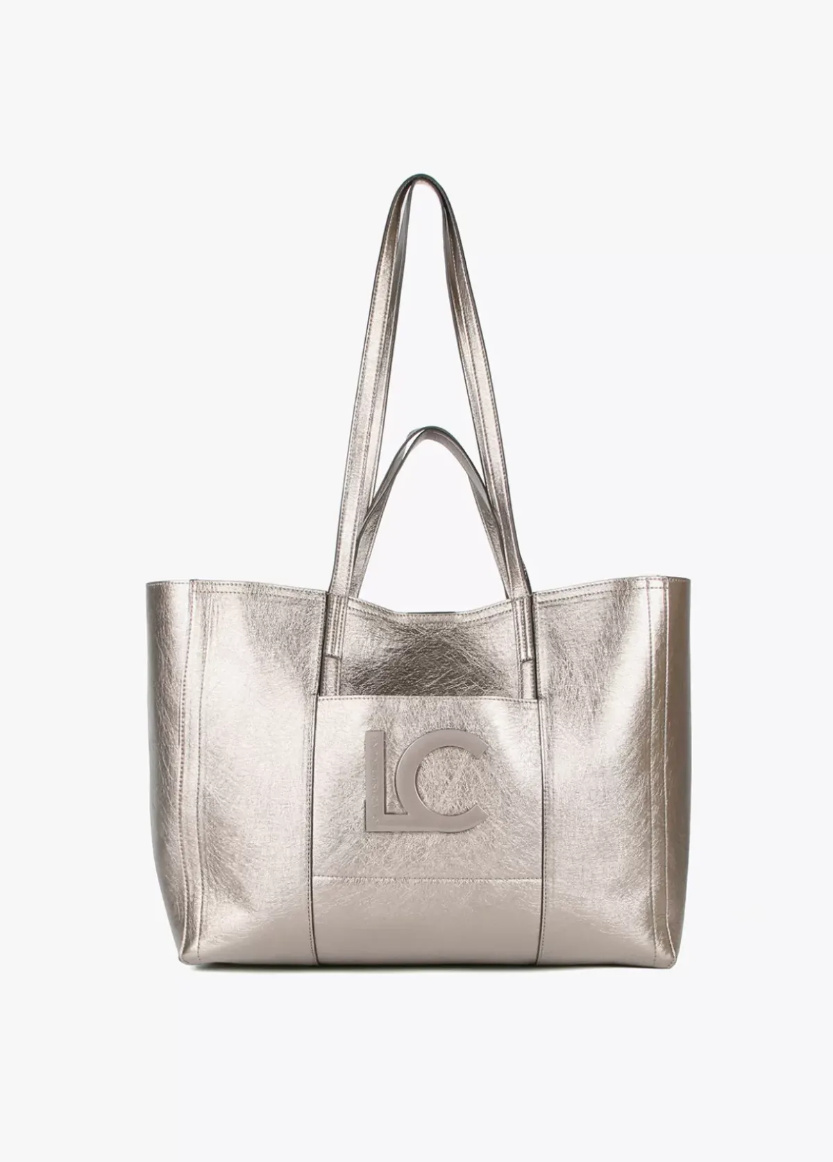 Sale Shopper metalizado Bolsos Shopper|Bolsos De Hombro