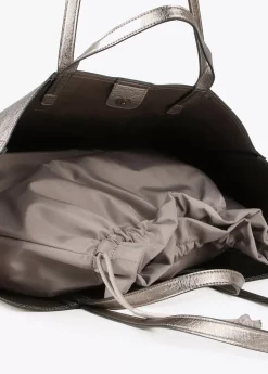 Sale Shopper metalizado Bolsos Shopper|Bolsos De Hombro