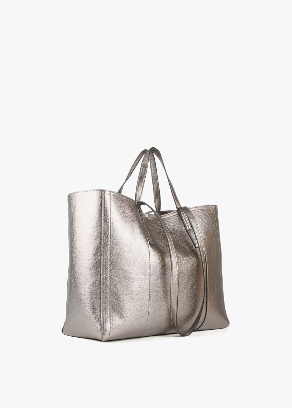 Sale Shopper metalizado Bolsos Shopper|Bolsos De Hombro