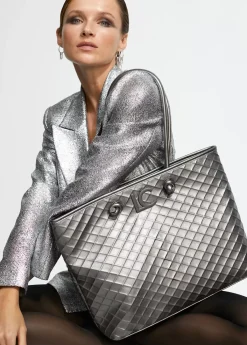 Sale Shopper rombos relieve Bolsos Shopper|Bolsos De Hombro