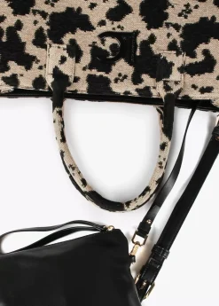 Online Shopper tejido animal Bolsos Shopper|Bolsos Grandes