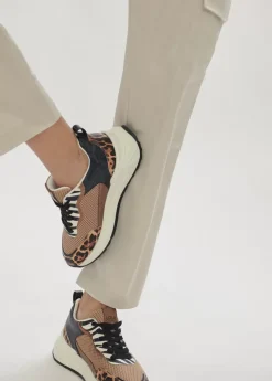 Sale Sneakers animal print rejilla |  COLECCIÓN LOLA | Lola Casademunt Zapatillas Deportivas