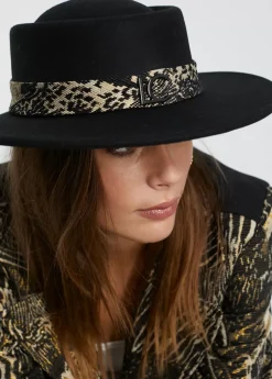 Sombrero cinta jacquard Animal Print|Gorros Sombreros Y Guantes