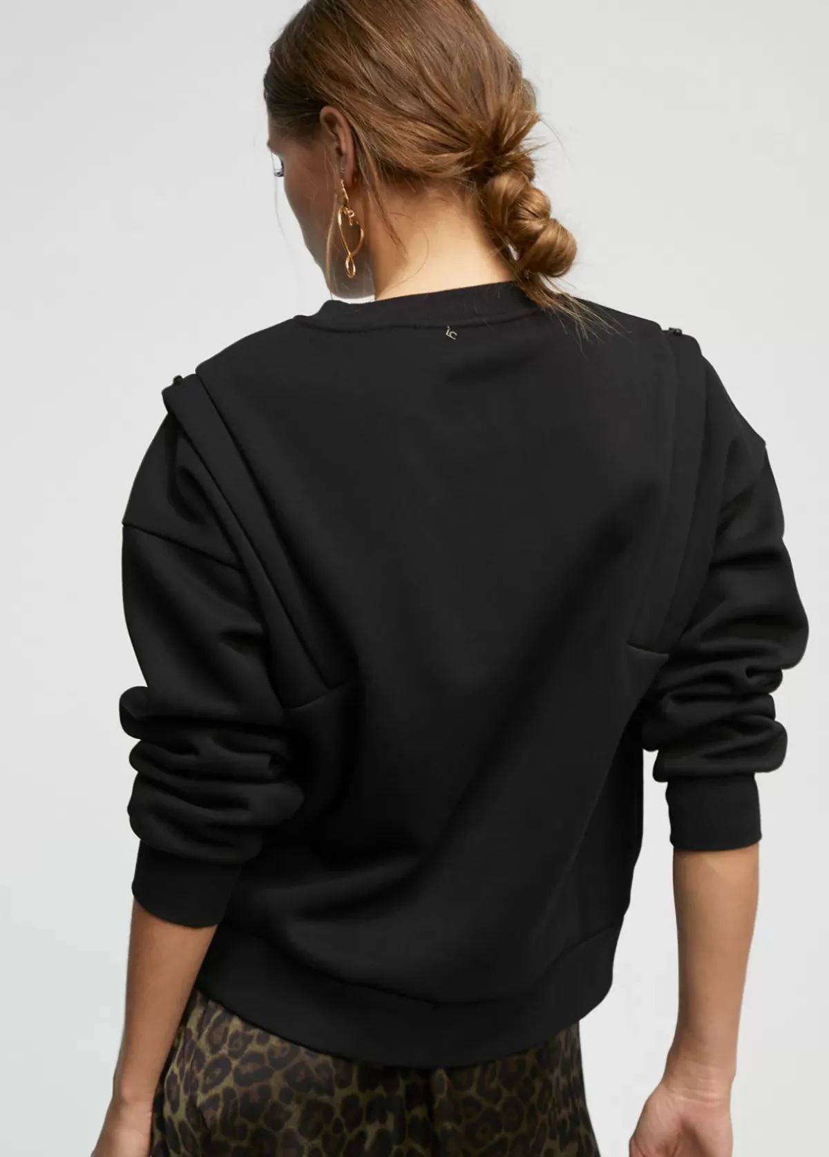 Discount Sudadera con pedrería Sudaderas