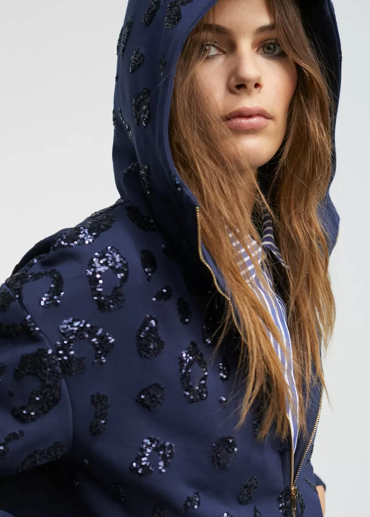 Discount Sudadera detalle lentejuela Sudaderas