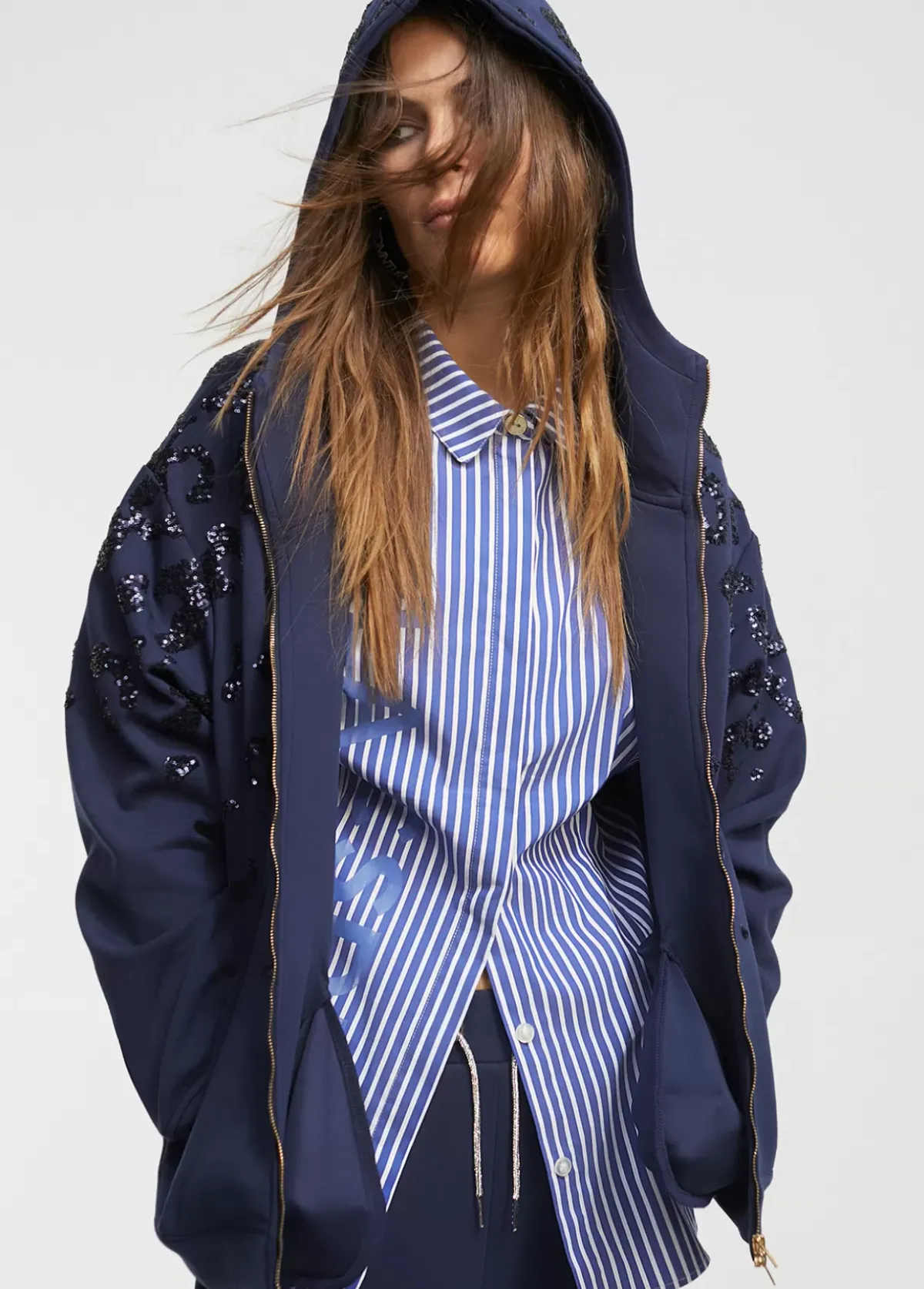 Discount Sudadera detalle lentejuela Sudaderas