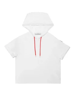 Best Sudadera manga corta blanca de algodón - Lola Casademunt Sudaderas