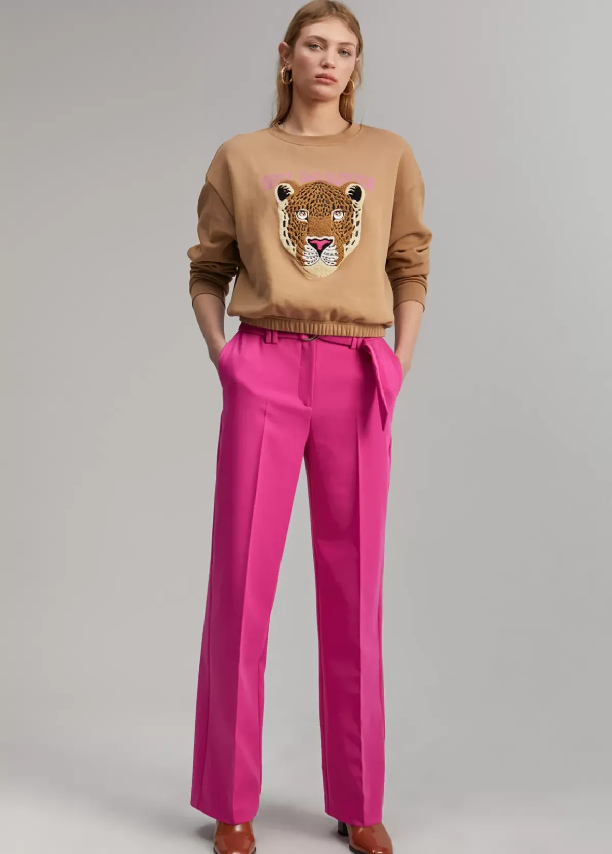 Clearance Sudadera tigre Animal Print|Sudaderas