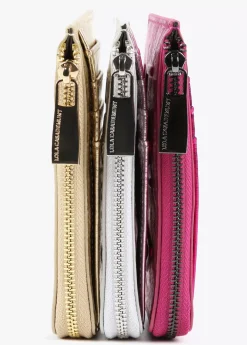 Discount Tarjetero metalizado Carteras Y Monederos