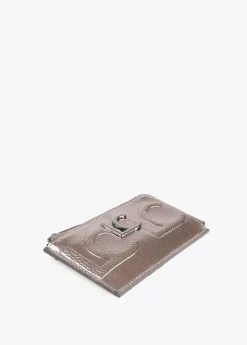 Discount Tarjetero metalizado Accesorios|Bolsos