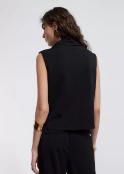 New Top cuello desbocado Camisetas Y Tops