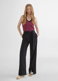 Clearance Top de rayas Camisetas Y Tops|Punto