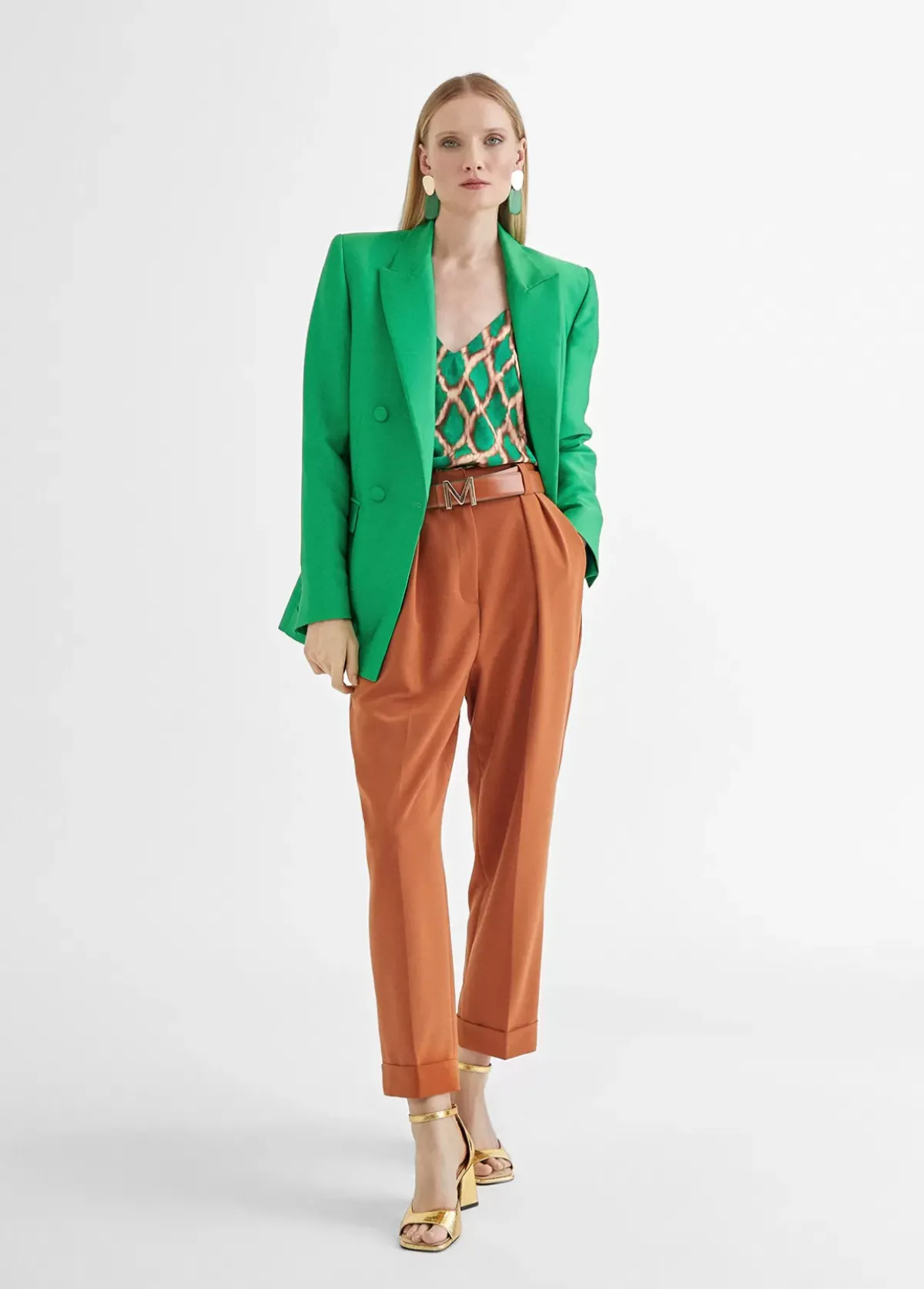 New Top estampado Camisetas Y Tops