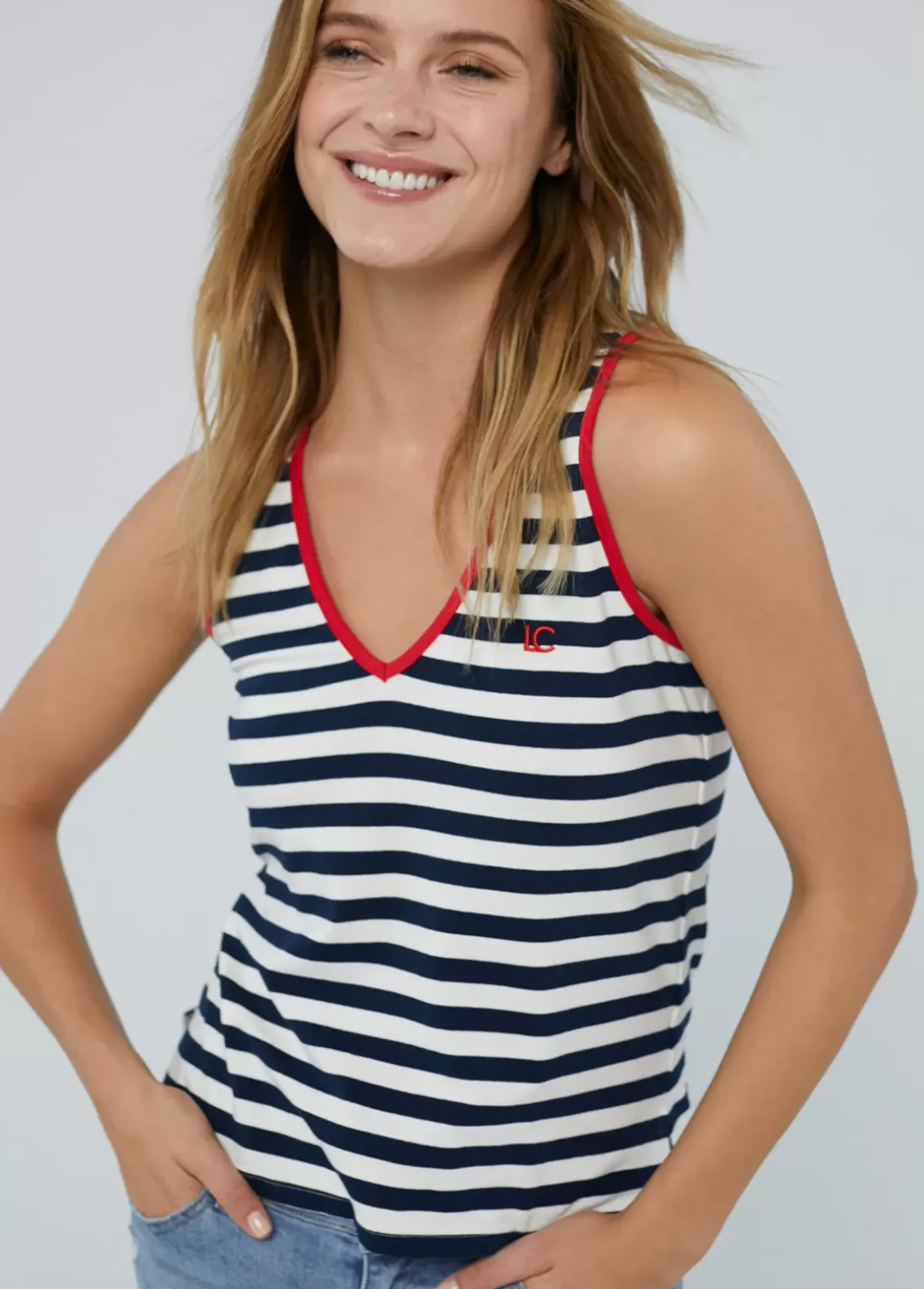 New Top estampado de rayas edición limitada - Lola Casademunt Camisetas Y Tops