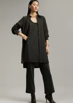 Discount Top largo lúrex Camisetas Y Tops