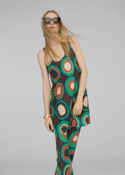 Clearance Top punto retro Camisetas Y Tops