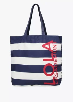 Best Tote bag de color azul  American Magic - Lola Casademunt Bolsos Grandes