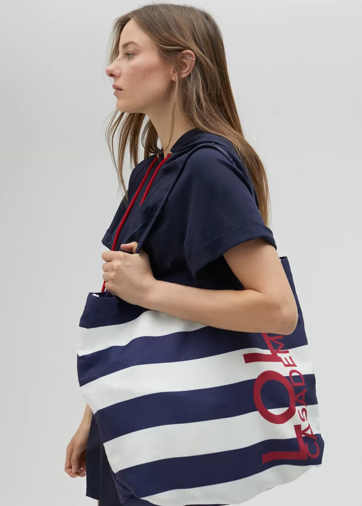 Best Tote bag de color azul  American Magic - Lola Casademunt Bolsos Grandes